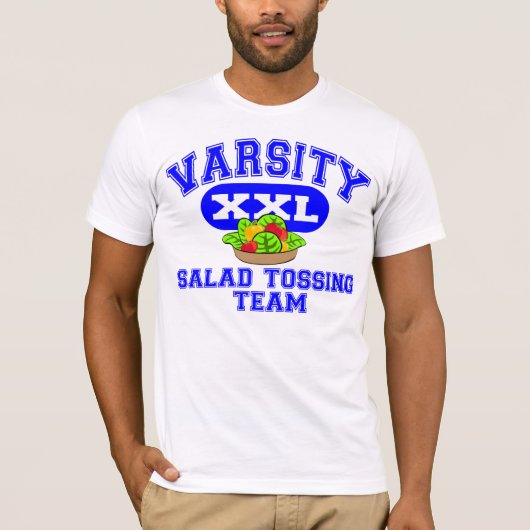 VERKOOPPLAATTEAM VOOR VARSITY T-SHIRT (Voorkant)