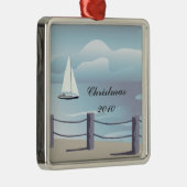 Verkooppremie kerstversiering metalen ornament (Rechts)