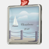 Verkooppremie kerstversiering metalen ornament (Links)