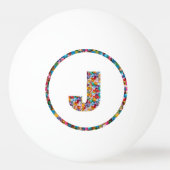 VERKOOPPRIJS ALPHABET ART JJ 3* Ping Pong Ball (Voorkant)