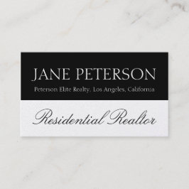 Verkoopscript voor Real Estate Broker Agent Realto Visitekaartje