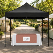 Verkoopstandaard Logo Tafelkleed Runner