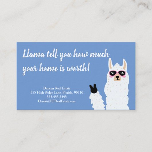 Verkoopstrategie voor de waardering van onroerend  visitekaartje (Voorkant)