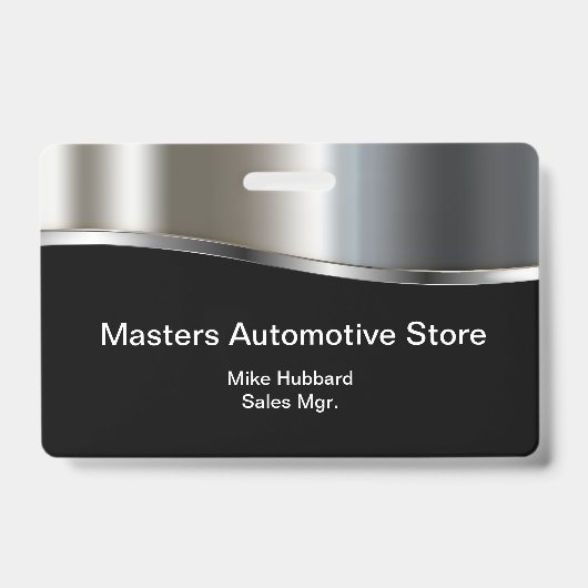 Verkoopteam van autodealer badge (Voorzijde)