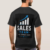 💼 Verkoopteam Zakelijke Professionele Staf 📊 T-shirt (Achterkant)