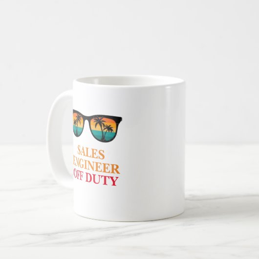 Verkooptechnicus uit dienst koffiemok (Voorkant links)