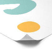 Verkoopteken, 70% korting, vrijgave verkoopteken, poster (Hoek)