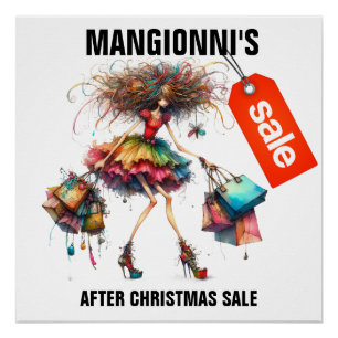 VERKOOPTEKEN WINKEL PERFECT POSTER