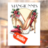 VERKOOPTEKEN WINKEL RAAMSTICKER (Vel 2)