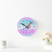 Verkooptijd Mermaid Clock Ronde Klok (Huis)