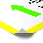 Verkooptijd op een analoge klok en een digitale kl poster (Hoek)