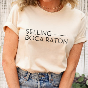 Verkopen Boca Raton - Sunset T-shirt verkopen
