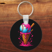 Verkopen Drip Boys Ice Cream Cone Drip Verkopen Sleutelhanger (Voorkant)