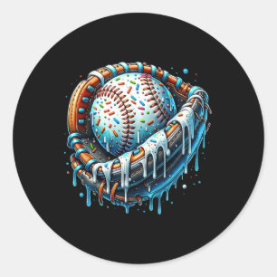 Verkopen Druppel Ice Cream Sprinkles Verkopen Hand Ronde Sticker