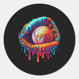 Verkopen Druppel Ice Cream Sprinkles Verkopen Hand Ronde Sticker