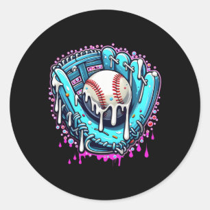 Verkopen Druppel Ice Cream Sprinkles Verkopen Hand Ronde Sticker
