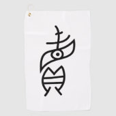 Verkopen Golfhanddoek (Voorkant)