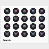 Verkopen Home Bord IJsdruppel Sprinkles Drip 2 Ronde Sticker (Vel)