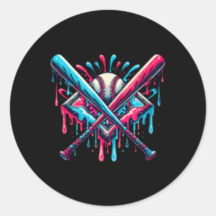 Verkopen Home Bord IJsdruppel Sprinkles Drip 2 Ronde Sticker