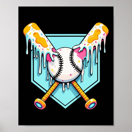 Verkopen Ice Cream Dripping Verkopen Home Bord Dri Poster (Voorkant)