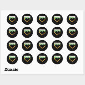 Verkopen Ice Cream Dripping Verkopen Home Bord Dri Ronde Sticker (Vel)