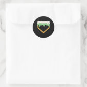 Verkopen Ice Cream Dripping Verkopen Home Bord Dri Ronde Sticker (Tas)