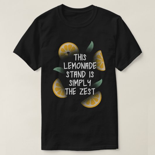Verkopen Lemonade Stand Crew Geweldige Lemon Squad T-shirt (Design voorkant)