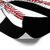 Verkopen Mam Coquette Bow Moederdag Verkopen Mama  Poster (Hoek)