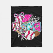 Verkopen Mama Coquette Boog Spel Dag Verkopen Moed Fleece Deken (Voorkant)