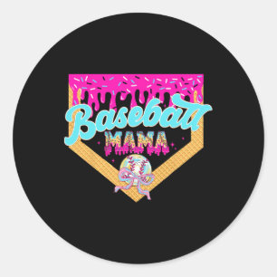 Verkopen Mama Coquette Bow Sport Mom Drip Verkopen Ronde Sticker