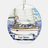 Verkopen - Mannelijk Keramisch Ornament (Links)