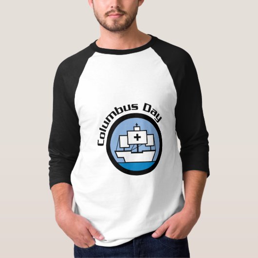 Verkopen met Columbus - T-shirt (Voorkant)