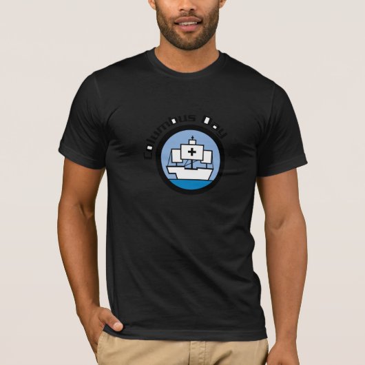 Verkopen met Columbus - T-shirt (Voorkant)
