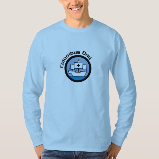 Verkopen met Columbus - T-shirt (Voorkant)