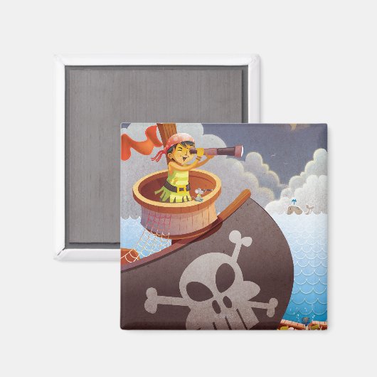 Verkopen met Piraten Magneet (Voorkant / Achterkant)