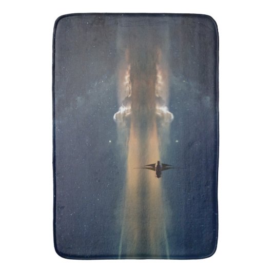 Verkopen naar de wolken badmat (Voorkant Verticaal)