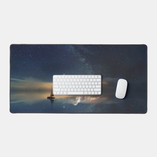 Verkopen naar de wolken bureaumat (Keyboard & Muis)