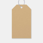 Verkopen naar de wolken cadeaulabel (Achterkant)