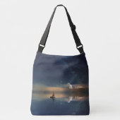 Verkopen naar de wolken crossbody tas (Voorkant)