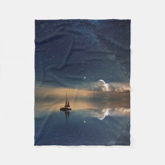 Verkopen naar de wolken fleece deken (Voorkant)