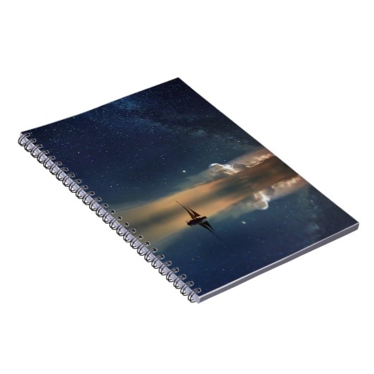 Verkopen naar de wolken notitieboek (Rechterzijde)