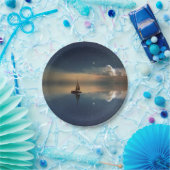 Verkopen naar de wolken papieren bordje (Feest)