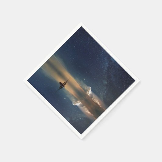 Verkopen naar de wolken servet (Hoek)