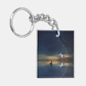 Verkopen naar de wolken sleutelhanger (Voorkant Links)