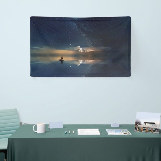 Verkopen naar de wolken spandoek (Beurs)