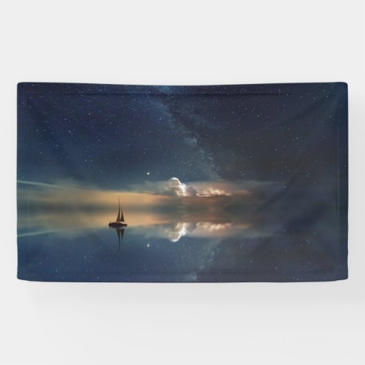 Verkopen naar de wolken spandoek (Horizontaal)