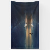 Verkopen naar de wolken spandoek (Verticaal)