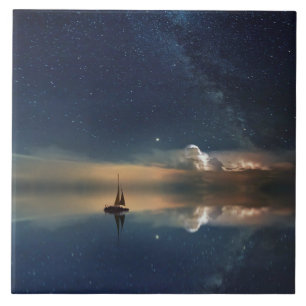 Verkopen naar de wolken tegeltje