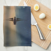 Verkopen naar de wolken theedoek (Quarter Fold)