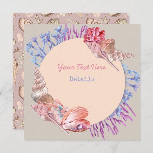 Verkopen Opslaan Datum Save The Date (Voorkant / Achterkant)